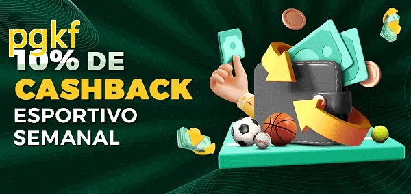 10% de bônus de cashback na pgkf